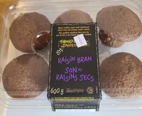 Muffins son et raisins