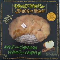 Apple with cinnamon pie
