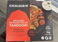 Bouché Poulet  Tandoori grillées