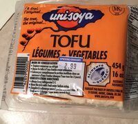 Tofu légumes