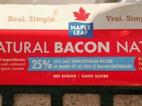 Bacon maple leaf