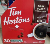 Kcup dark roast coffee imported from canada