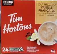 Cappuccino vanille française