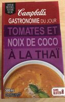 Soupe Tomate Noix Coco Thai