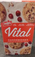 Biscuits Vital au son d'avoine et canneberges