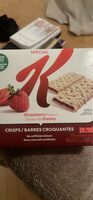 Barres Croquantes Aux Fruits Spécial K (fraises)