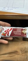 Barres croquantes aux fruits