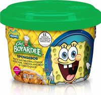 Spongebob pasta and meatballs