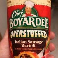 Chef Boyardee Overstuffed Italian Sausage Ravioli, 15 oz, 15 OZ
