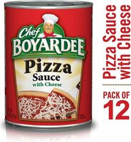 Pizza sauce with cheese