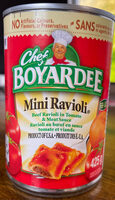 Mini Ravioli Beef Ravioli in Tomato & Meat Sauce