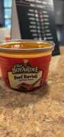 Beef Ravioli in Pasta Sauce