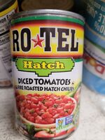Diced tomatoes and fire hatch chilies