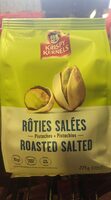Pistaches roties salees