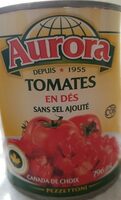 Tomates en dés sans sel