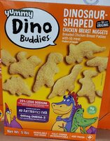 Dinosaur Shaped Chicken Breast Nuggets Breaded Chicken Breast with rib meat