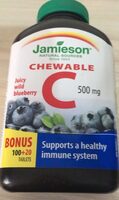 Jamieson C Bleuet Sauvage 500MG X