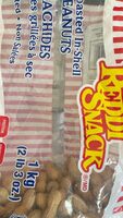 Roasted in shell peanuts