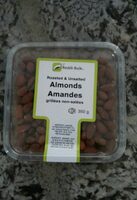 Amandes grillées non salées