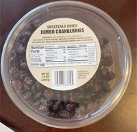 Sweetened dried jumbo cranberries