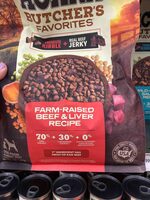 Butcher's Favorites Farm-raised Beef & Liver Recipe