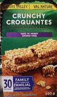Barres granola avoine et miel
