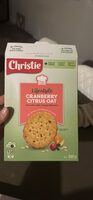 Biscuits avoine canneberges et agrumes