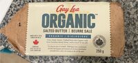 Organic salted butter