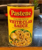 Italian style white clam sauce