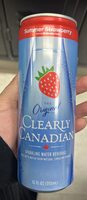 Sparkling water beverage - Summer Strawberry