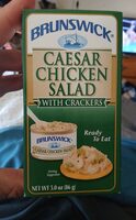 Caesar Chicken Salad With Crackers