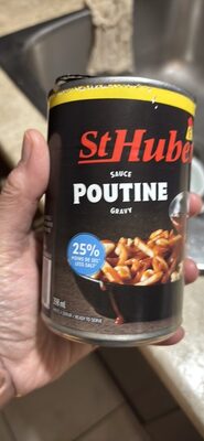 Poutine gravy sauce less sodium