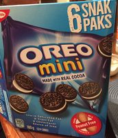 Snak Paks Mini Oreo