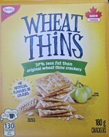 Wheat Thins 37% less fat - Christie