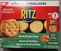 Snackwiches peanut butter beurre d'arachide