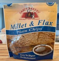 Millet & Flax Pita Chips Plain
