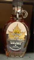 Pure maple syrup