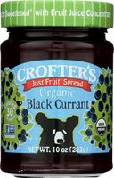 Organic Black Currant Just Fruit Spread
