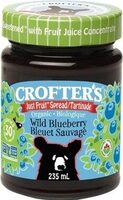 Wild Blueberry Just Fruit Spread