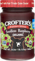 Seedless Raspberry Fruit Spread