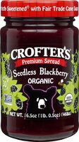 Organic Seedless Blackberry Premium Fruit Spread