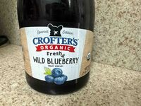 Organic Fresh Wild Blueberry Fruit Spread