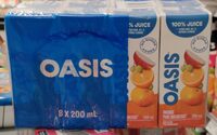 Oasis, Jus Pur Déjeuner 8 x 200 ml