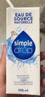 Eau de source naturelle