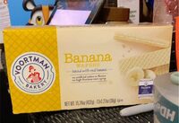 Bakery banana wafers