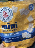 Mini vanilla wafers