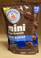 Mini fudge brownie zero sugar