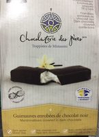 Guimauves enrobées de chocolat noir