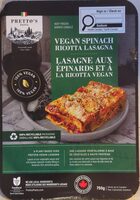 Vegan Spinach Ricotta Lasagna