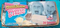 Handi snacks pudding dippers